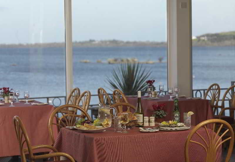 Pontoon Bridge Hotel Foxford Étterem fotó